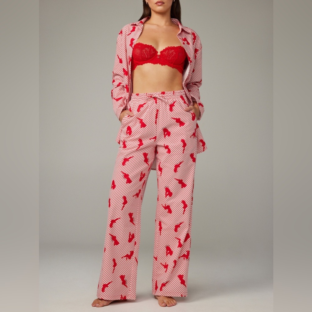 SAVAGE X FENTEY NIGHT STAR CHASER PAJAMAS - RED SIZE 1X (NEW WITH TAGS) A24